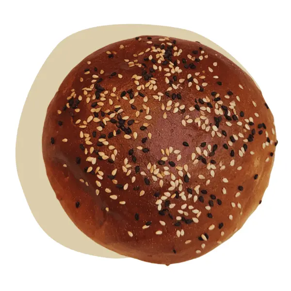 Bułka maślana z sezamem